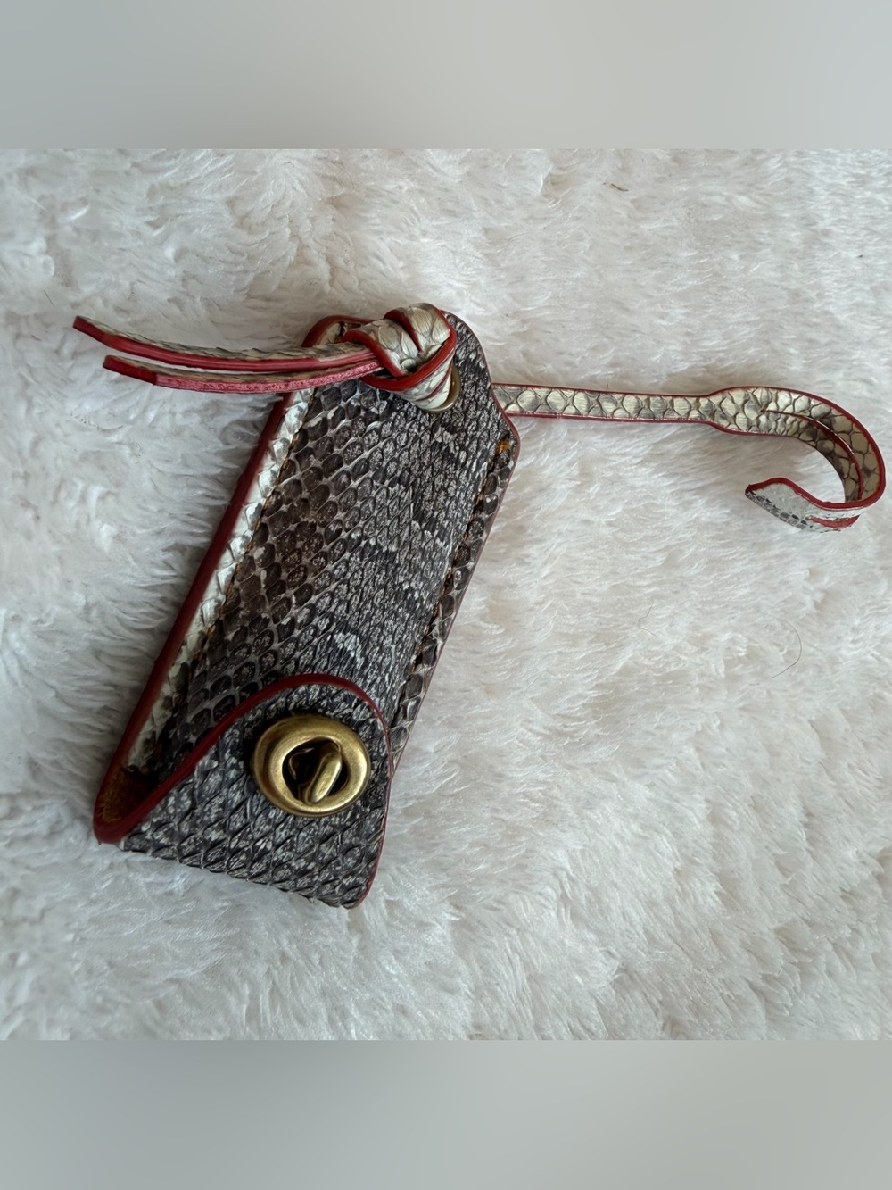 Coach 1941 Clochette Python Brass